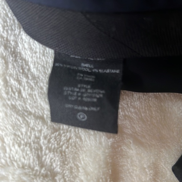 Theory classic crop pants, size 4, Navy - Picture 3 of 9